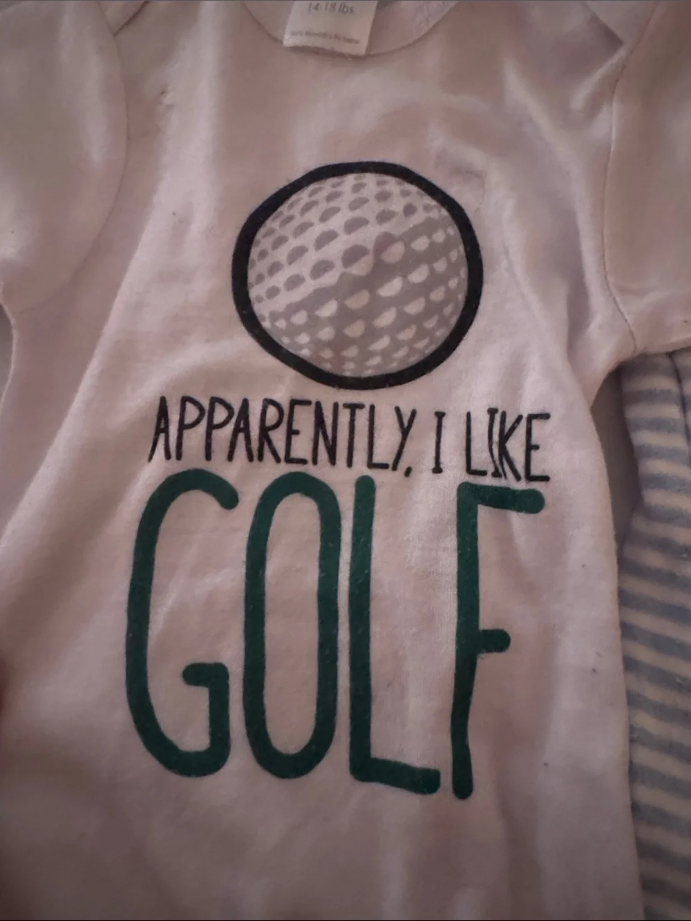 Golf onesie combo - 3 months - little me brand